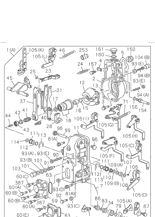 NUT; FLYWEIGHT FIX,GOV 081_COVERNOR; INJECTION PUMP (199912-). | ref:9813250860