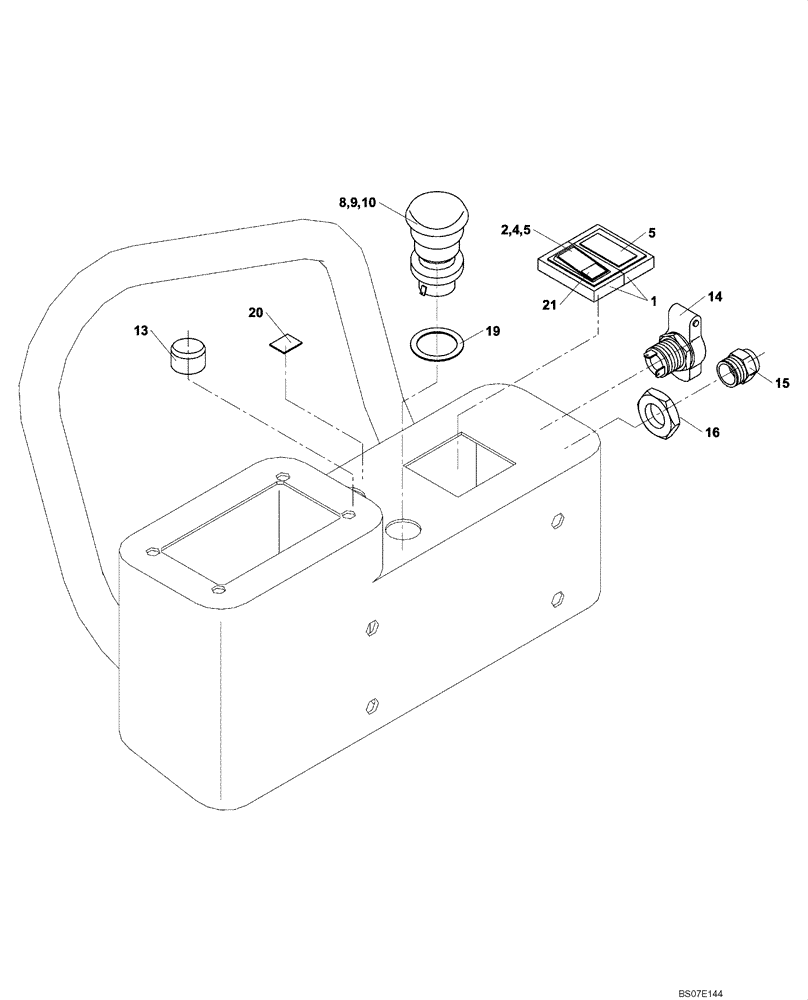 LAMP SOCKET (04-403-2/124[01]) - SIDE INSTRUMENT PANEL (GROUP 403-2/124) | ref:ND064523