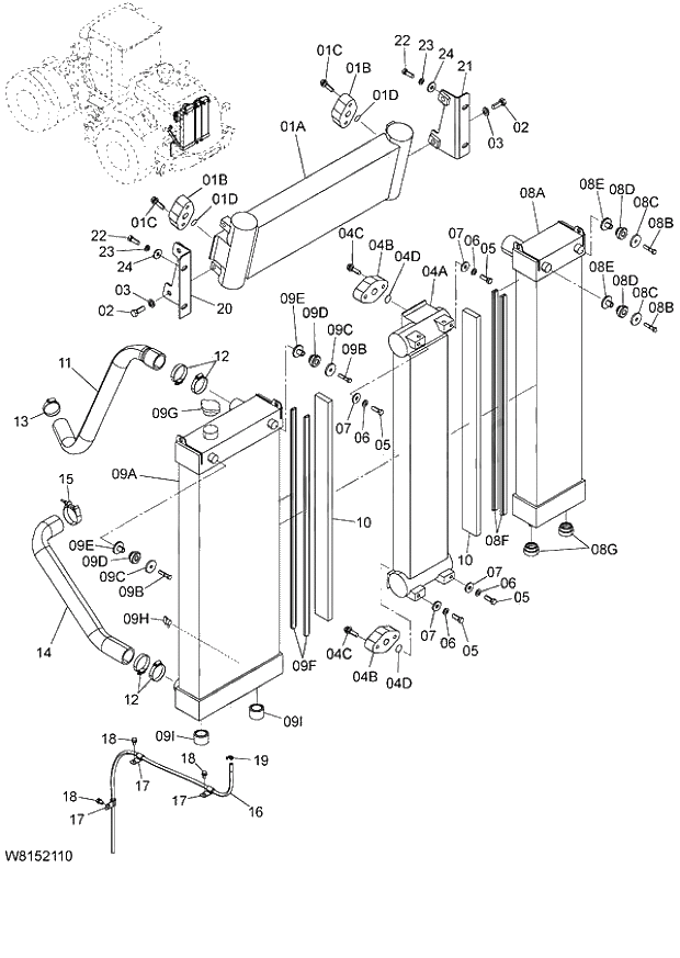 BOLT 001 COOLING DEVICE (000101-004999, 005101-). | ref:01116-12035