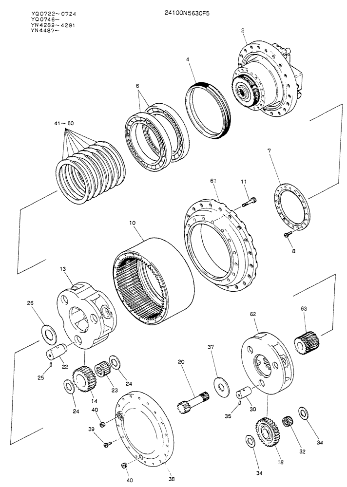 SCREW,Hex Socket Head, M10 x 25mm (06-010) - REDUCTION UNIT | ref:ZS23C10025