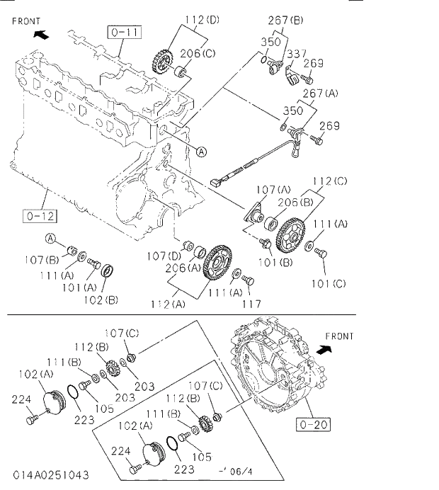 BUSHING; IDLE GEAR 014 CAMSHAFT AND VALVE. | ref:8971126080