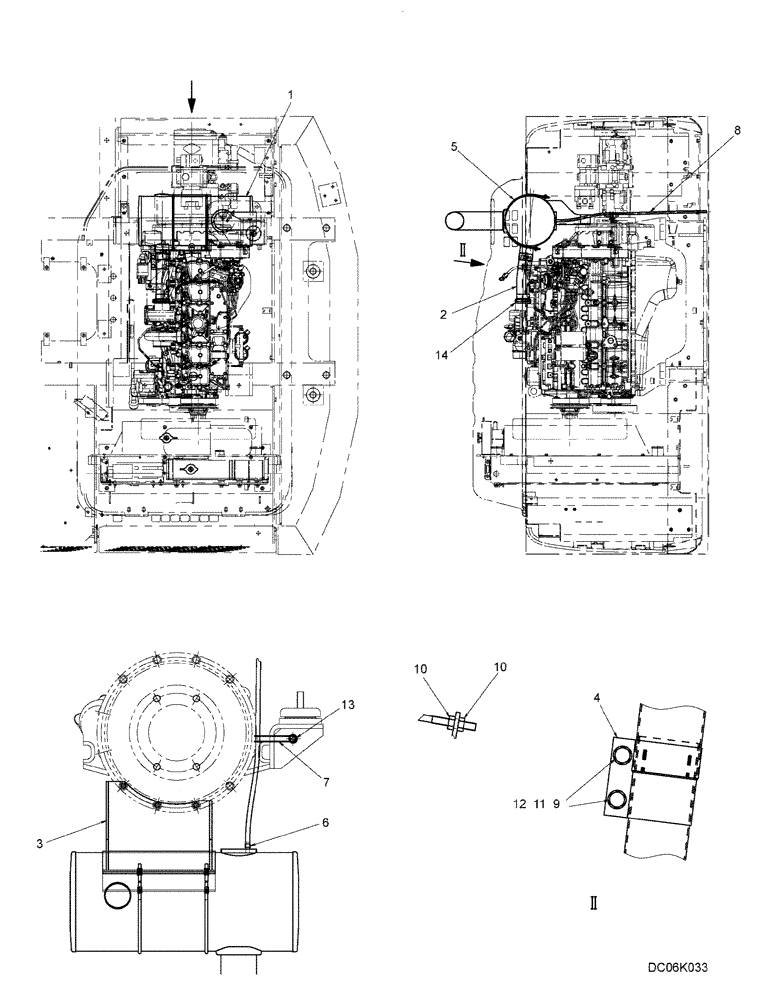 CLIP,8mm - 15mm (1.009[00]) - MUFFLER ASSY YN12P00039F1 | ref:ZC16X01200