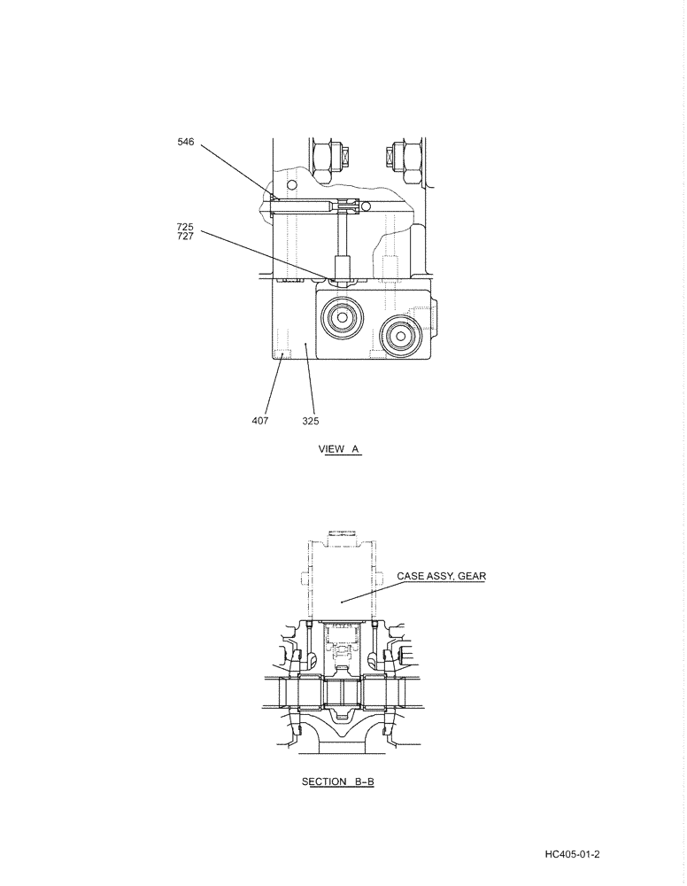 REPAIR KIT (8.016[00]) - PUMP ASSY YN10V00043F1 (HC4050) PAGE 2 OF 2 | ref:YN10V00043R100