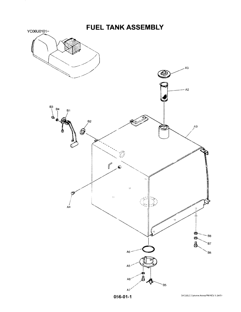 FUEL TANK (01-011) - FUEL TANK ASSEMBLY | ref:LC20P00001F2