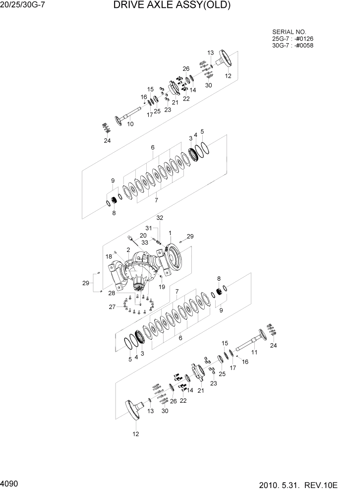 PLATE-FRICTION PAGE 4090 DRIVE AXLE ASSY(OLD) | ref:XKCF-00138