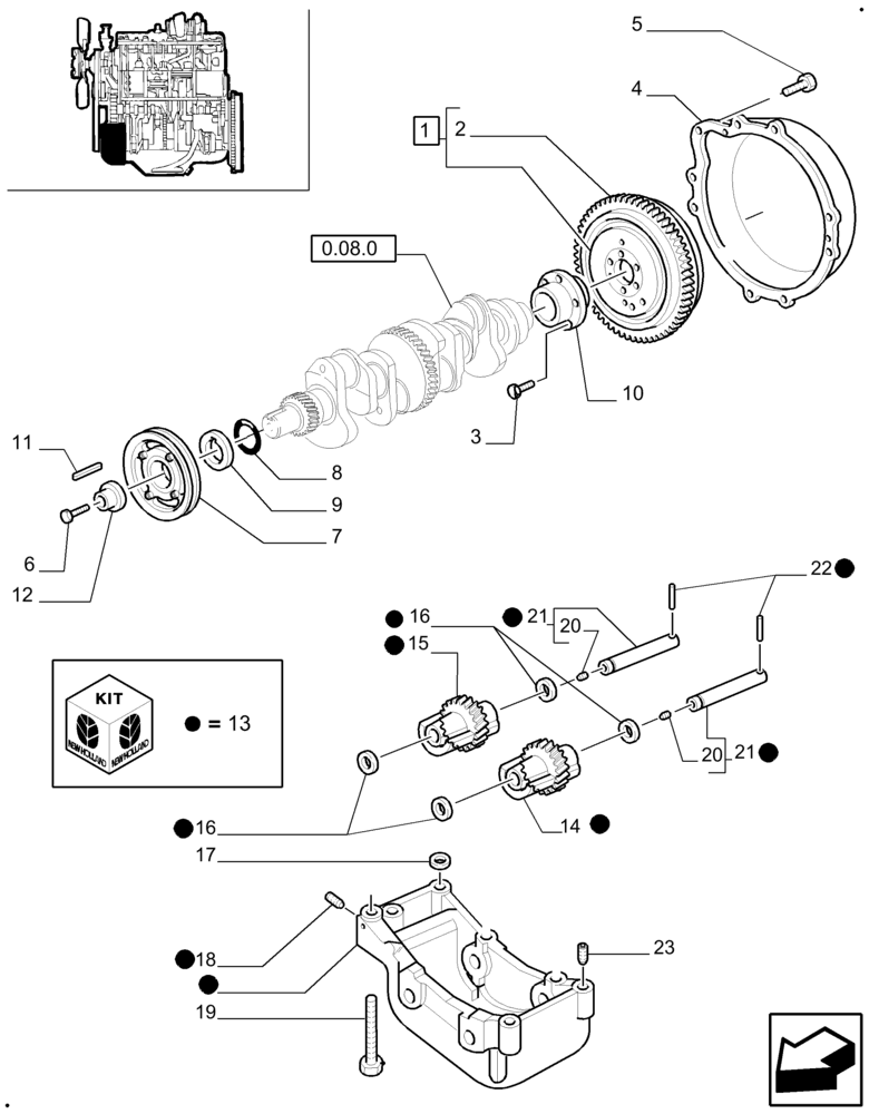 SPACER,44mm ID x 60mm OD x 21mm L (0.08.4[01]) - DAMPER & FLYWHEEL | ref:87800706